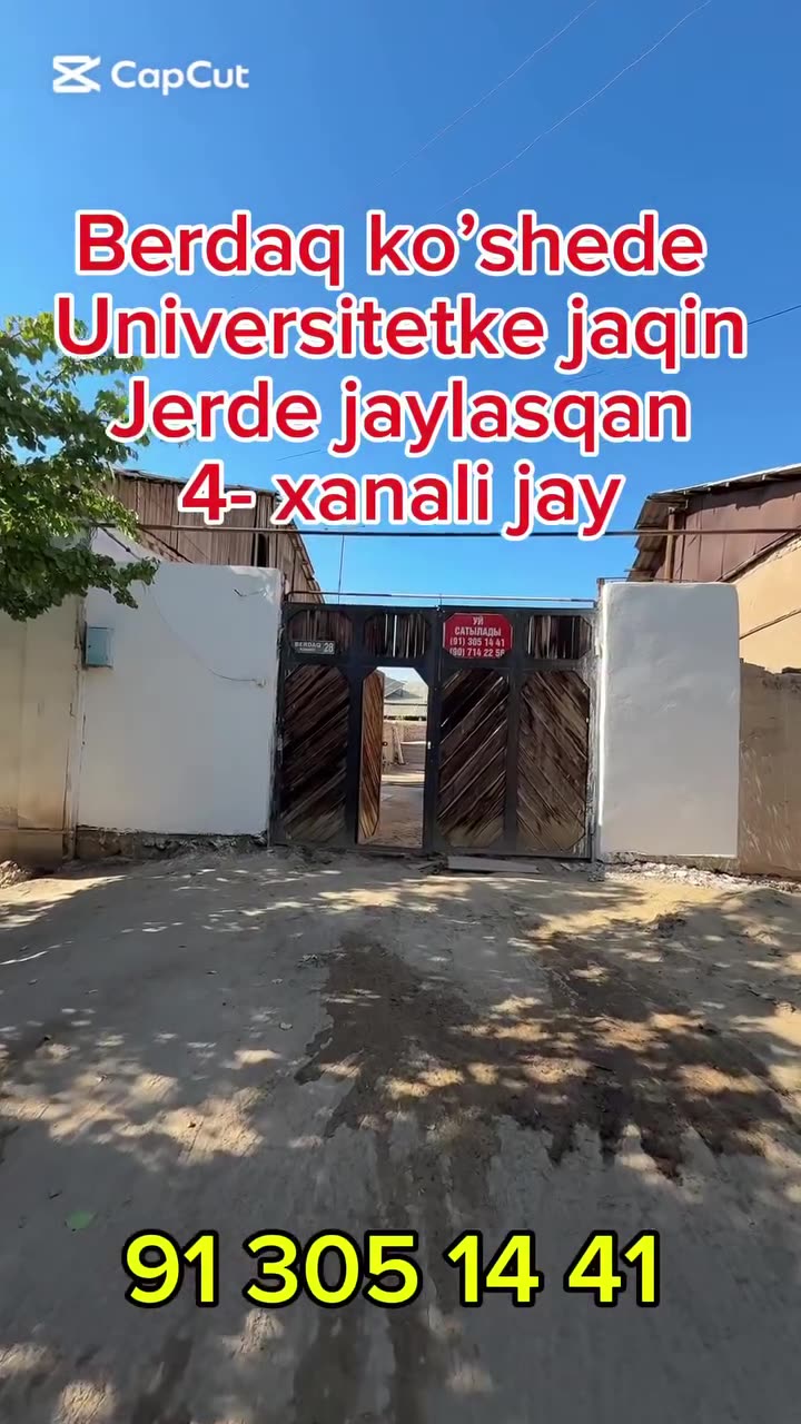 4 xonali hovli uy