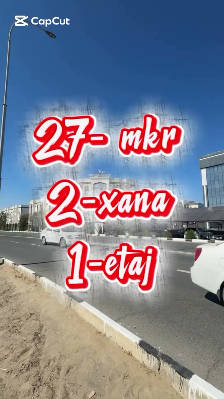 2-комн. квартира, 27-mkr, Нукус